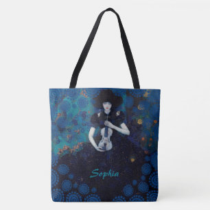 Tote Bag Échos de silence : la chanson guérisseuse d'un vio
