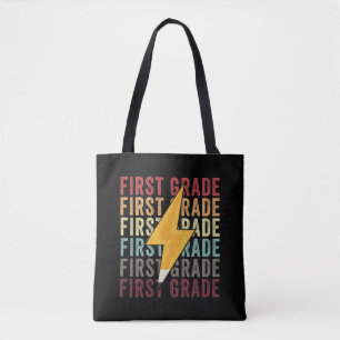 Tote Bag Éclair de première année crayon de 1ère année