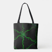 Tote Bag éclair vert (Dos)