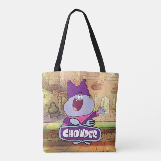 Tote Bag Éclairage de la chaudière (Dos)