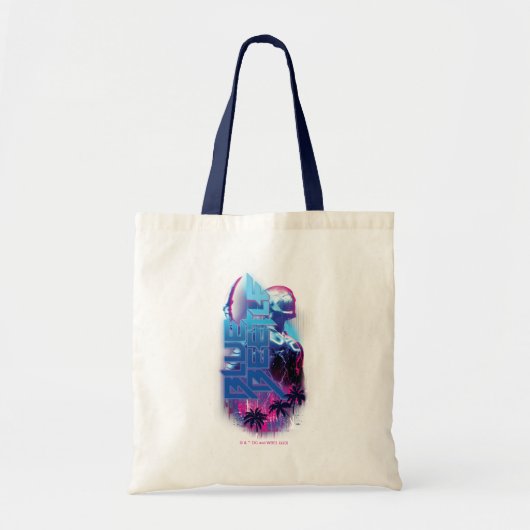 Tote Bag Éclairage de la ville rétrovague de dendroctones b (Devant)