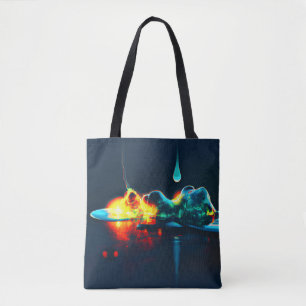 Tote Bag Éclairage Liquide