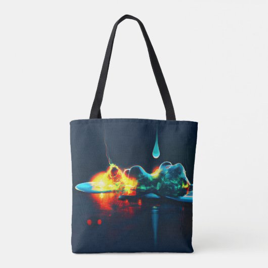 Tote Bag Éclairage Liquide (Dos)