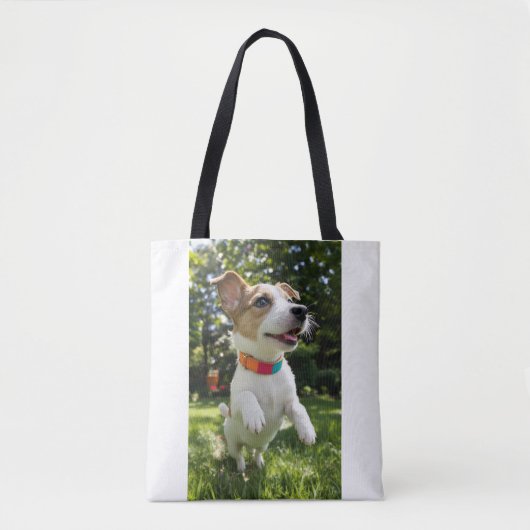 Tote Bag Éclat de Joie Canine (Devant)