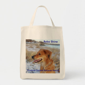 Tote Bag ÉCLAT Fourre-tout de REBA/sac de magasin - soleil