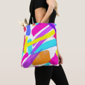 Tote Bag Éclatement de la brosse (De près)