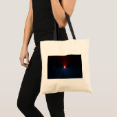 Tote Bag Éclipse lunaire - Fractale (Devant (produit))