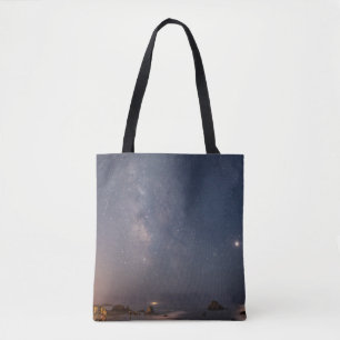 Tote Bag Éclipse lunaire & Voie lactée Bandon Beach Orego