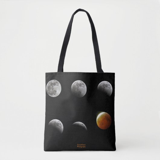 Tote Bag Éclipse Pleine lune (Devant)