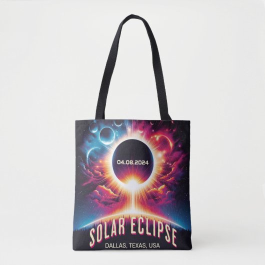 Tote Bag Éclipse solaire (Devant)
