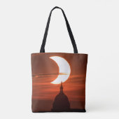 Tote Bag Éclipse solaire 2021 (Dos)