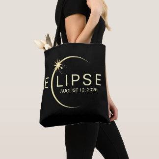 Tote Bag Éclipse solaire Astronomie Evénement 2026