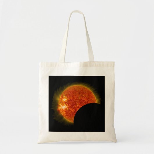 Tote Bag Éclipse solaire en cours (Devant)