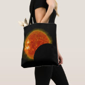 Tote Bag Éclipse solaire en cours (De près)
