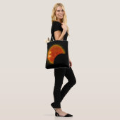 Tote Bag Éclipse solaire en cours (Sur le modèle)