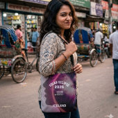 Tote Bag Éclipse solaire totale août 2026 texte personnalis