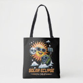 Tote Bag Éclipse solaire totale Avril 2024 (Devant)