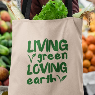 Tote Bag Éco Convivial Vie Durable Réutilisable Épicerie
