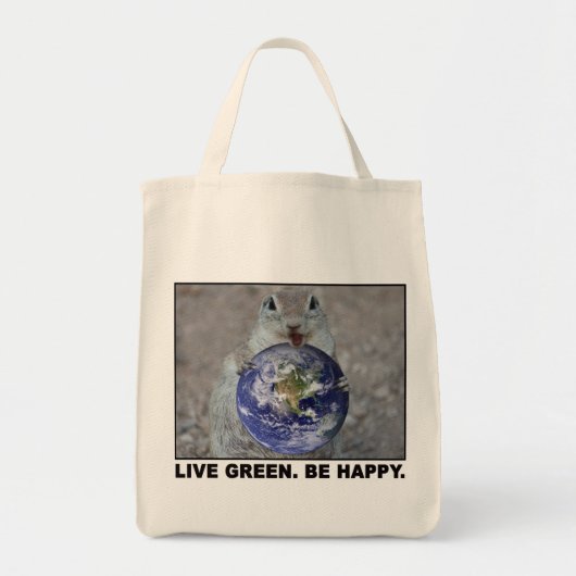 Tote Bag Eco-Écureuil Fourre-tout (Devant)
