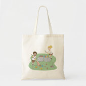 Tote Bag Eco-Friendly Kids Cleaning Camping Recyclage (Devant)