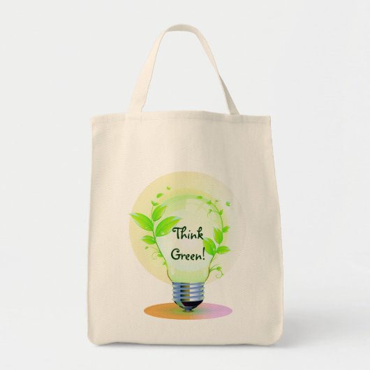 Tote Bag Eco Think Green (Devant)