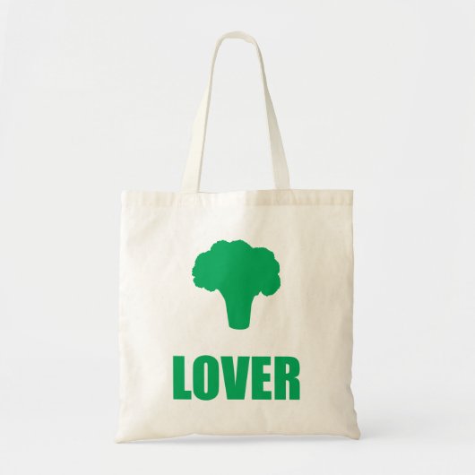 Tote Bag Ecobag « Broccoli Lover " (Devant)