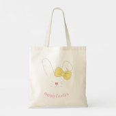 Tote bag / ecobag Happy Easter (Achterkant)