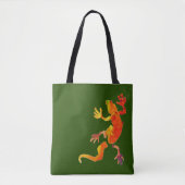 Tote Bag Écolaire de lézard Gecko (Devant)
