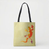 Tote Bag Écolaire de lézard Gecko (Devant)