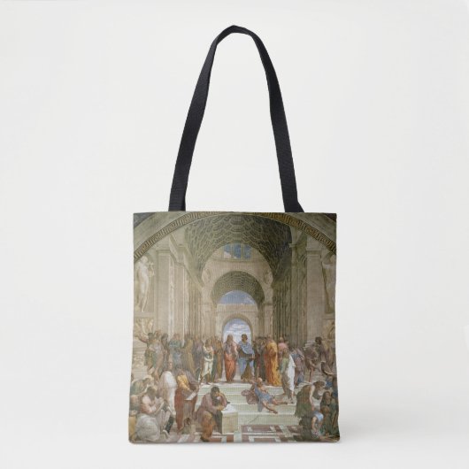 Tote Bag École d'Athènes, du della de strophe (Devant)