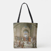 Tote Bag École d'Athènes, du della de strophe (Dos)