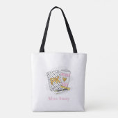 Tote Bag École de Carnet blanc Pré K (Dos)