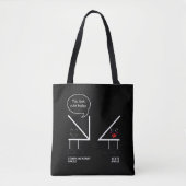 Tote Bag École élogieuse d'angle aigu de cadeau de (Devant)