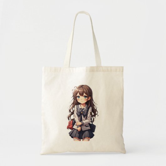 Tote Bag École japonaise d'Anime (Devant)