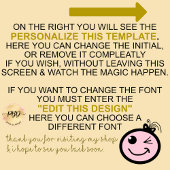 Tote Bag Ecole moderne Monogramme Rose Coeur Peint