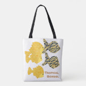 Tote Bag École tropicale (Dos)