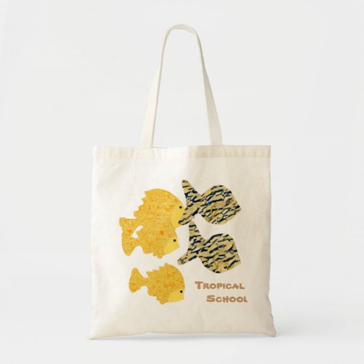 Tote Bag École tropicale (Devant)