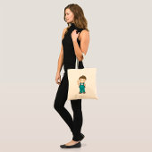 Tote Bag Écolier souriant avec cartable