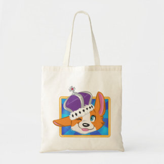 Tote Bag Économies de chien l'icône de jeu de la Reine