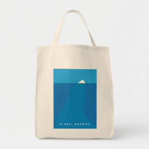 Tote Bag Économies de réchauffement climatique l'ours bla