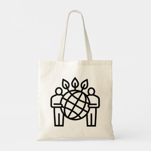 Tote Bag Écosystème planétaire (Dos)