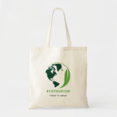 Tote Bag Écotourisme Voyage vert vers la nature (Devant)