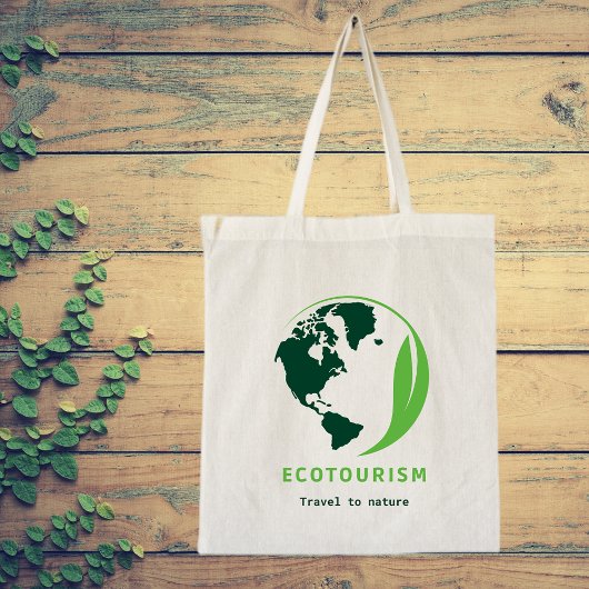 Tote Bag Écotourisme Voyage vert vers la nature