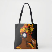 Tote Bag Écouter Tunes (Devant)