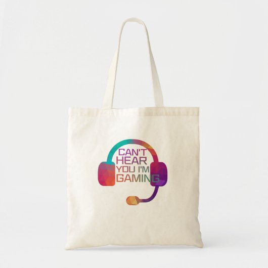 Tote Bag Écouteurs de jeu pour les joueurs (Devant)