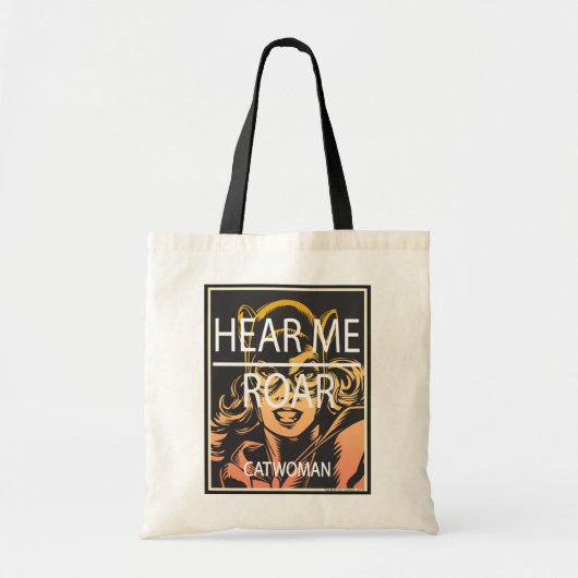 Tote Bag Écoutez-moi Roar (Devant)