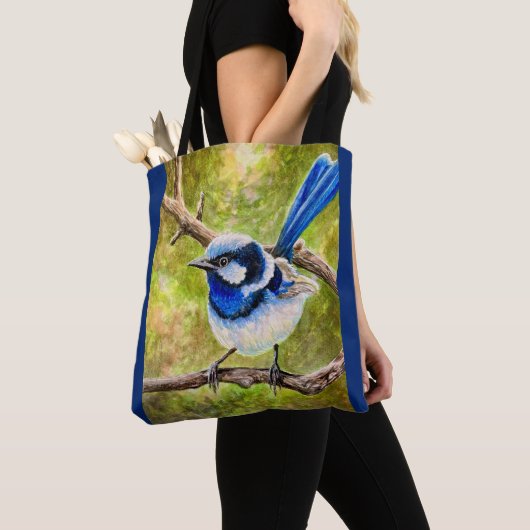 Tote Bag Écran bleu - (De près)