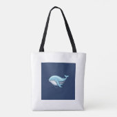 Tote Bag Écran élégant fourre-tout (Dos)