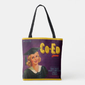 Tote Bag Écran étiquette de caisses d'agrumes de marque Co- (Dos)