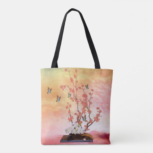 Tote Bag Écran Ikebana (Dos)